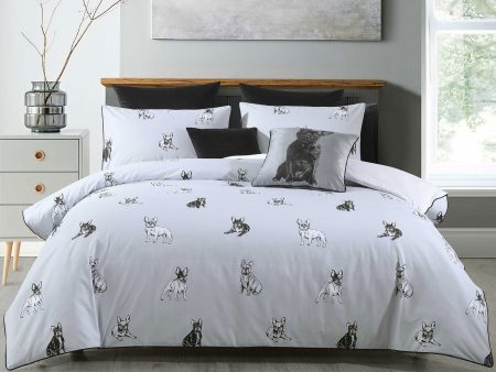 French Bulldog Quilt Cover Set by Bianca Sale