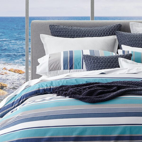 Trent Lagoon Quilt Cover Set By Logan & Mason Supply