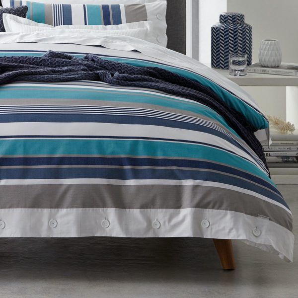 Trent Lagoon Quilt Cover Set By Logan & Mason Supply