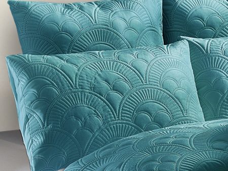 Mystique OCEAN European Pillowcase by Concierge Cheap