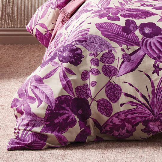 Nirvana Amethyst Quilt Cover Set by Linen House Online