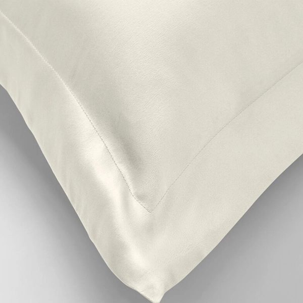 Lanham SAND TAILORED Silk Pillowcase by Sheridan Cheap