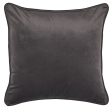 Amelia Cushion by Logan & Mason - CHARCOAL Online now