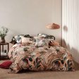 Tillie Brandy Quilt Cover Set by Linen House Online