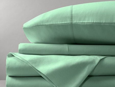 Luxury Bamboo Cotton Sheet Set 400TC MINT By Concierge Hot on Sale