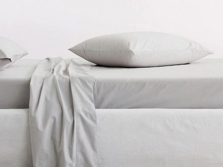 300TC Organic Classic Percale DOVE Sheet Set by Sheridan on Sale