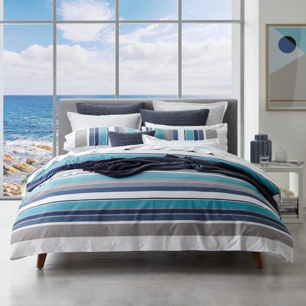 Trent Lagoon Quilt Cover Set By Logan & Mason Supply