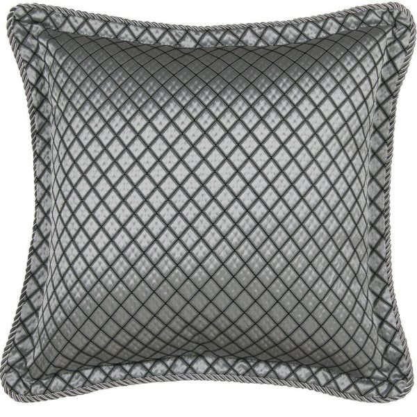 Lancaster Silver European Pillowcase by Davinci Hot on Sale