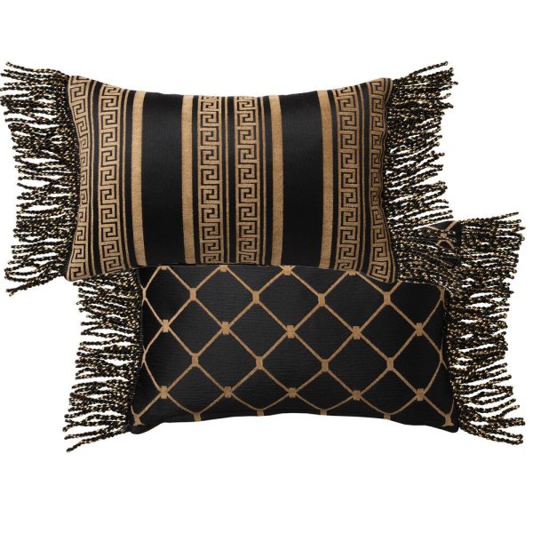 Massimo Black Decorator Cushion by Davinci Online