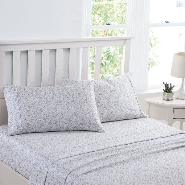 LAURA ASHLEY Tierney BLUE-PEARL Sheet Set Online Hot Sale