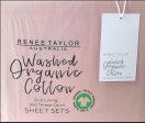 Organic Cotton Percale 300TC SEPIA ROSE Sheet Set by Renee Taylor Discount