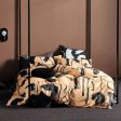 Arden Taupe Quilt Cover Set by Linen House Online now