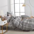 Brax Grey Quilt Cover Set by Ardor Online Hot Sale