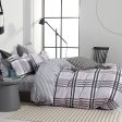 Stanton Grey Quilt Cover Set by Ardor Discount