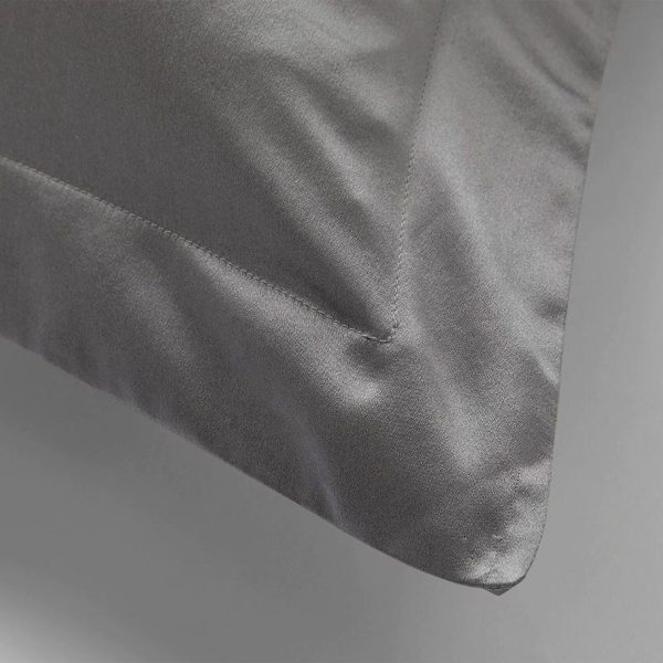 Lanham FLINT TAILORED Silk Pillowcase by Sheridan Discount