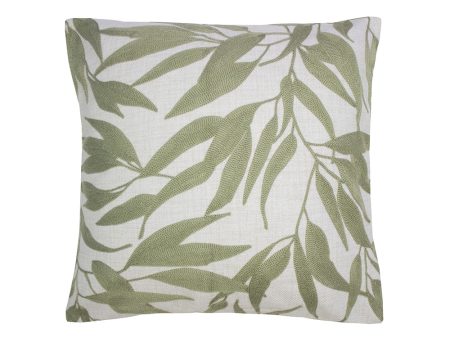 Ironbark SAGE Cushion 45 x 45cm  by Bambury For Sale