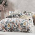 Habitation Teal Quilt Cover Set by Linen House For Cheap