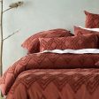 Jaipur Terracotta Quilt Cover Set by Bianca Fashion