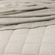 Park Avenue Paradis MUDDY TAUPE Washed Chambray Quilted Quilt Cover Set Online