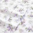 LAURA ASHLEY Little Darlings HEATHER 375THC Cotton Sheet Set For Discount