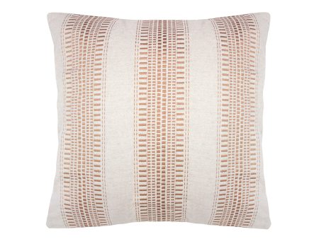 Frankland BISQUE Square Cushion 45 x 45cm by Bambury Discount