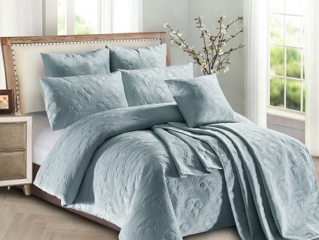 Mystique GREY Quilt Cover Set by Concierge Supply