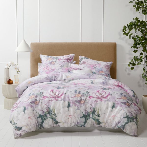 Amity Dusk Quilt Cover Set By Logan and Mason Platinum Online Sale