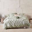 Amadora Wasabi Quilt Cover Set by Linen House For Discount