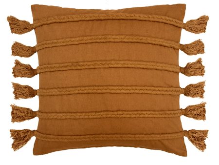 Lancelin SPICE Square Cushion 50 x 50cm by Bambury Online Hot Sale