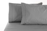 Jenny Mclean S Allonger 1000tc Cotton Rich CHARCOAL Sheet Set KING SIZE For Discount