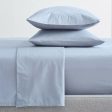 Organic Cotton Percale 300TC BLUE Sheet Set by Renee Taylor Online Hot Sale