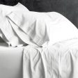 Park Avenue European Vintage WHITE Washed Cotton Sheet Sets Fashion