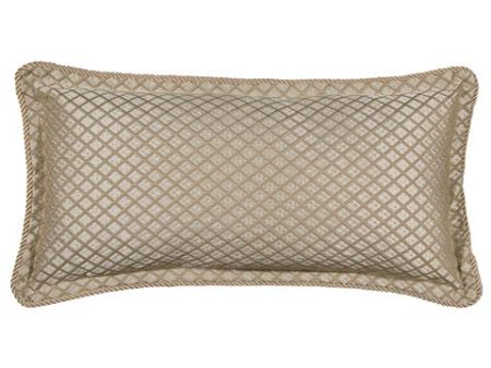 Lancaster Gold Long Filled Cushion by Davinci Discount