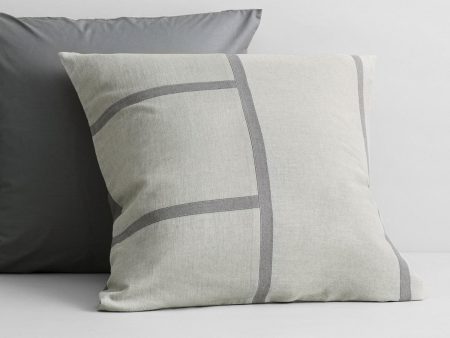 Selvedge Jade European Pillowcase Pair by Sheridan X Jac+Jack Online now