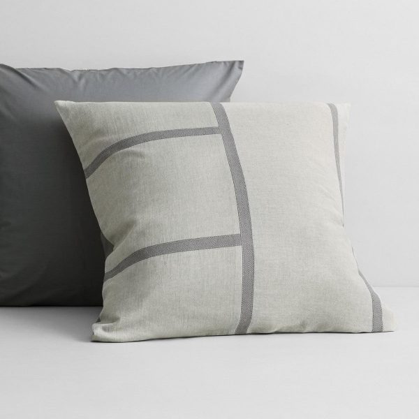 Selvedge Jade European Pillowcase Pair by Sheridan X Jac+Jack Online now