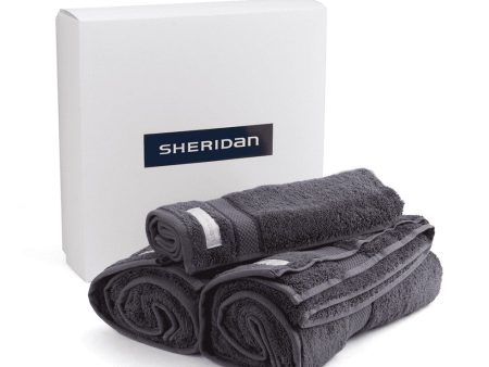 Luxury Egyptian Towel Gift Set by Sheridan GRAPHITE Sale