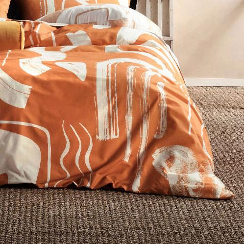 Arden Apricot Quilt Cover Set by Linen House Discount