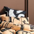 Arden Taupe Quilt Cover Set by Linen House Online now