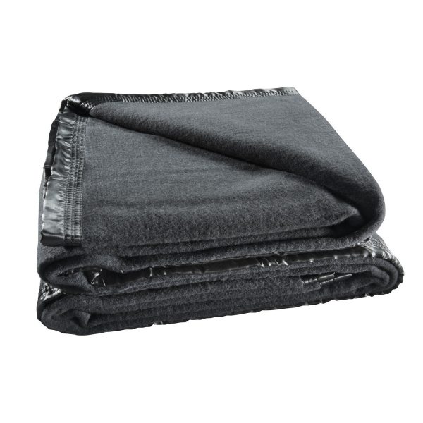 Australian Wool Blanket 480gsm Charcoal by bianca For Cheap