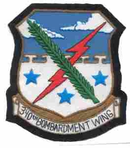 340th Bombardment Wing Patch Sale