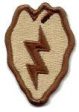 25th Infantry Division Patch, Desert Subdued Fashion