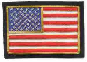 US Flag Bullion Bullion Jacket Patch Sale