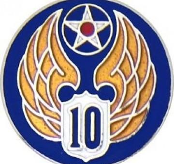 10th Air Force metal hat pin For Cheap