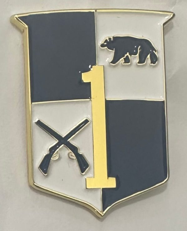 1st Regiment California State Guard Unit Crest For Sale