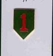 1st Infantry Division hat pin Supply