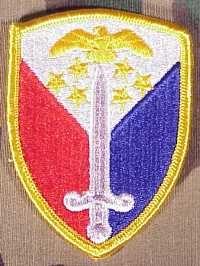 406th Support Brigade Full Color Merrowed Edge on Sale