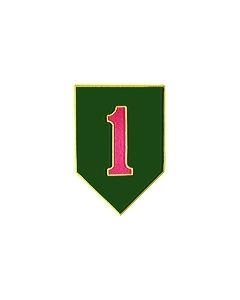 1st Infantry Division hat pin Supply