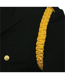 Cavalry Yellow Uniform Shoulder Cord For Sale