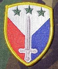 402nd Support Brigade Full Color Merrowed Edge Online Sale