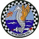 VA55 Atkron 55, Navy Attack Sq. patch Fashion